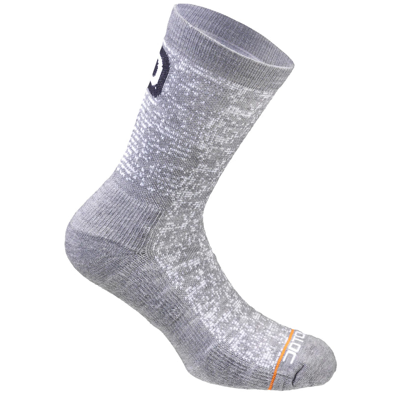 Dotty Winter Socks - Light Grey