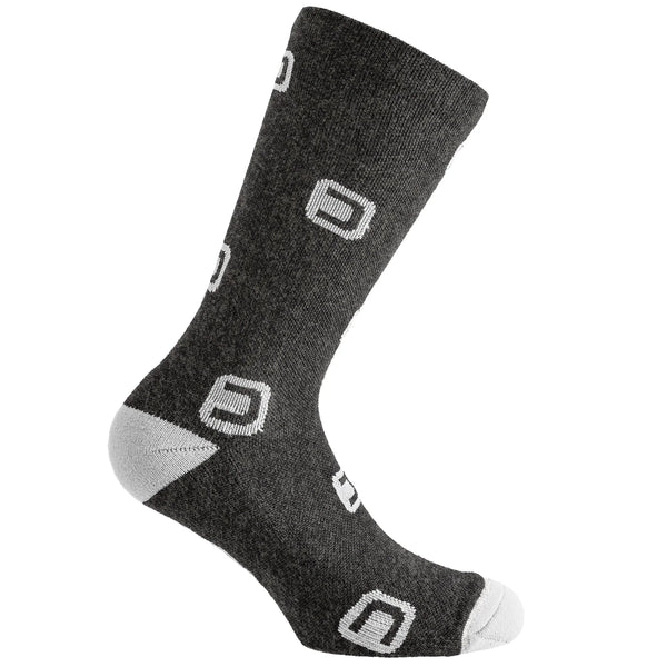 Square Winter Socks - Grey