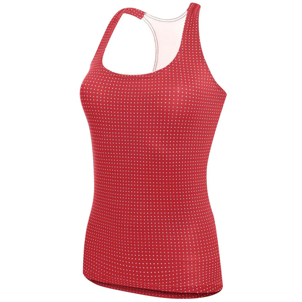 Top donna Dots 15 - Rosso